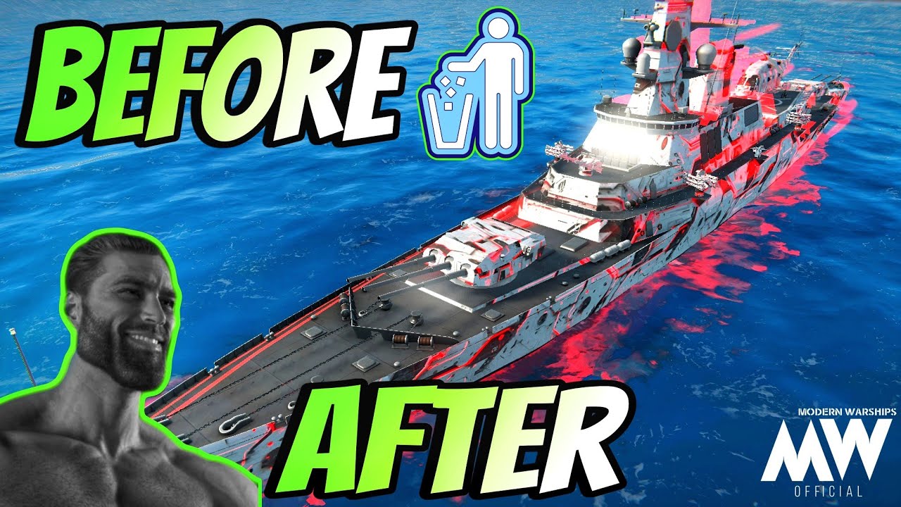 After Buff Graf Spee Most Deadliest Cruiser ☠️ like Gigachad 🔥 - Modern Warships 