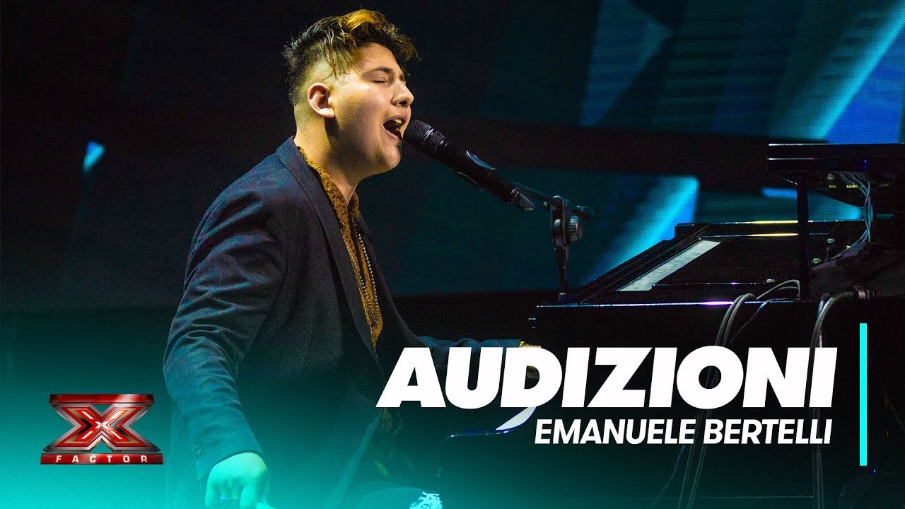 Emanuele Bertelli inaugura X Factor 2018 | Audizioni 1