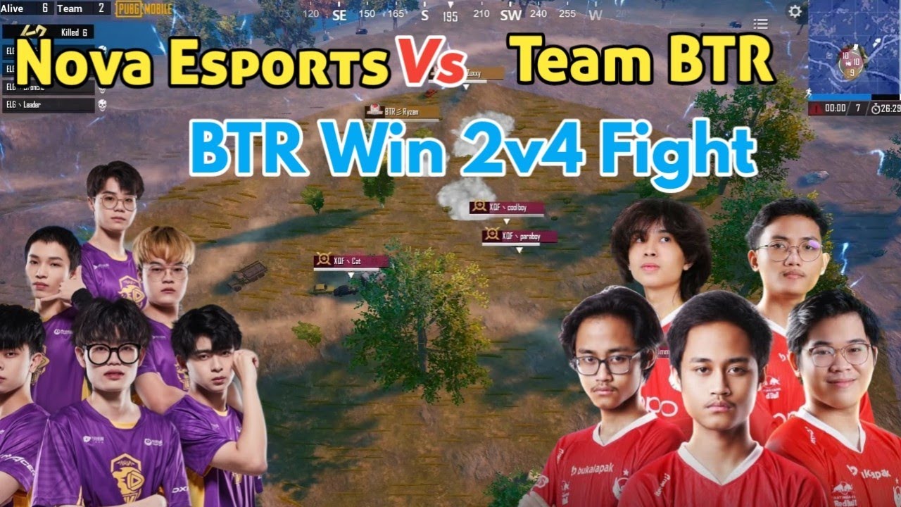 BTR Deadly Against Nova XQF in PMCO | BTR | Nova eSports