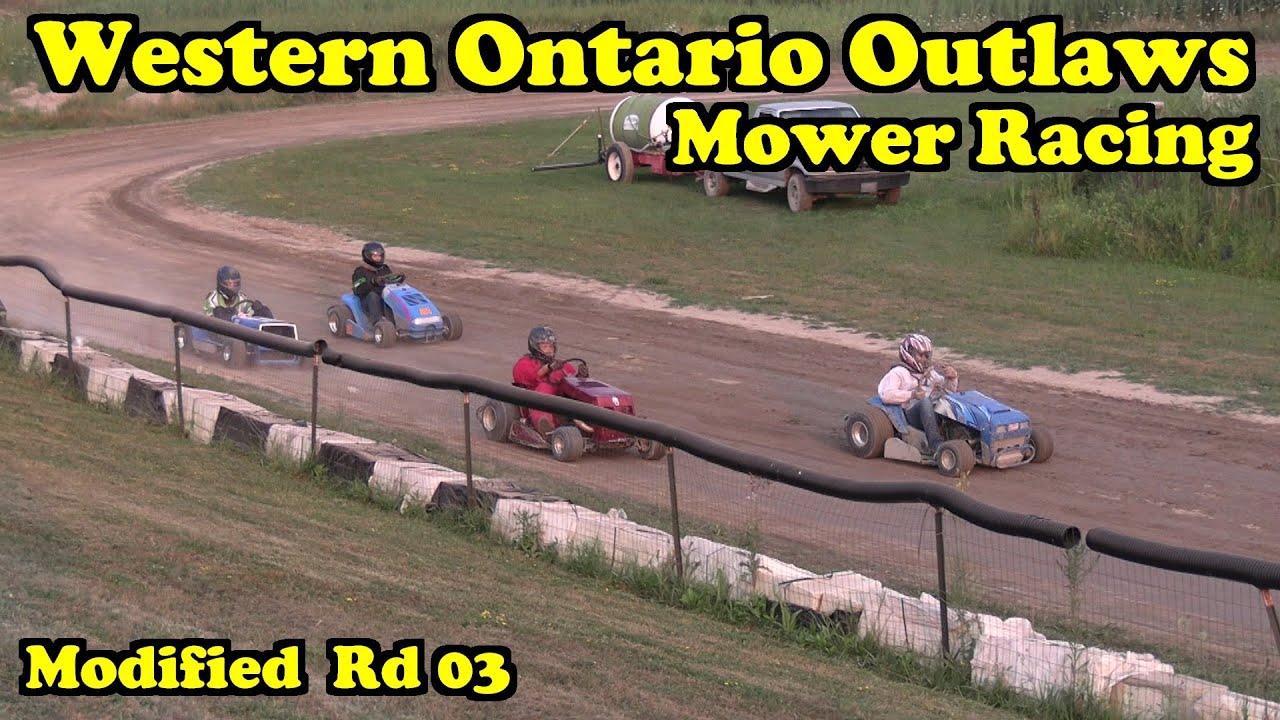 Western Ontario Outlaws Mower Racing Modified Rd 03 Aug 02 2025