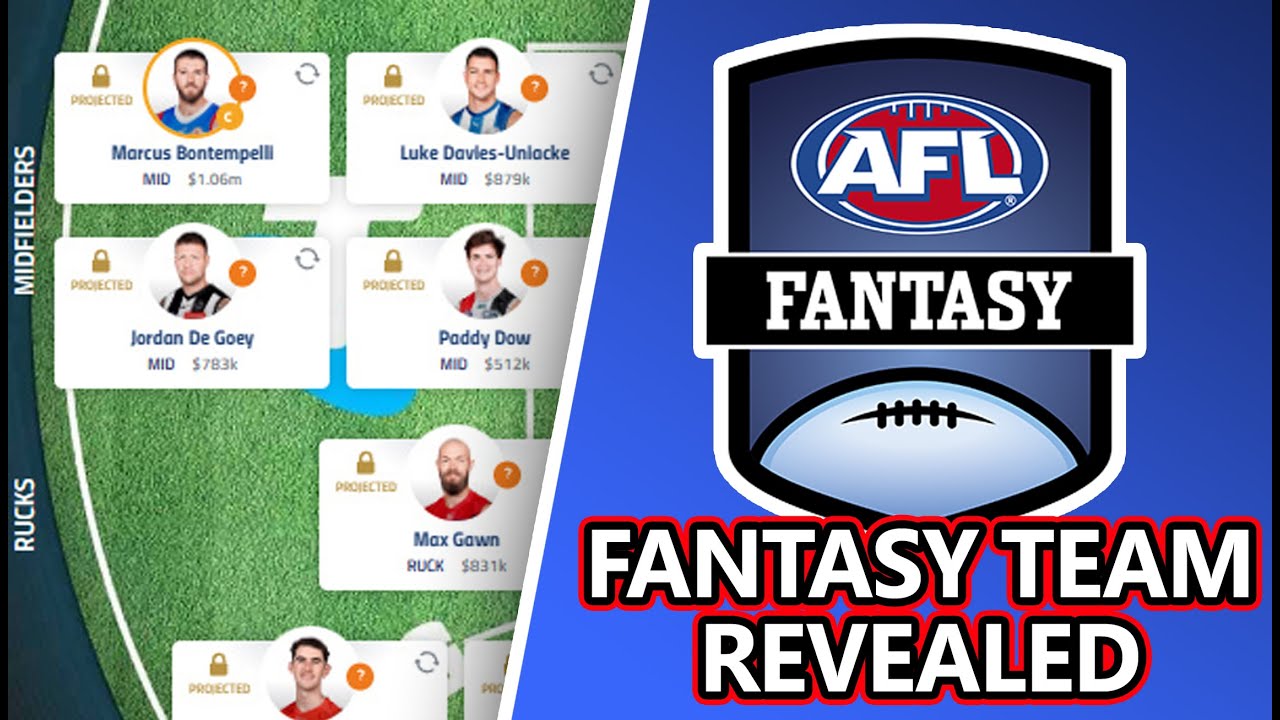 AFL Fantasy Team REVEALED 2024