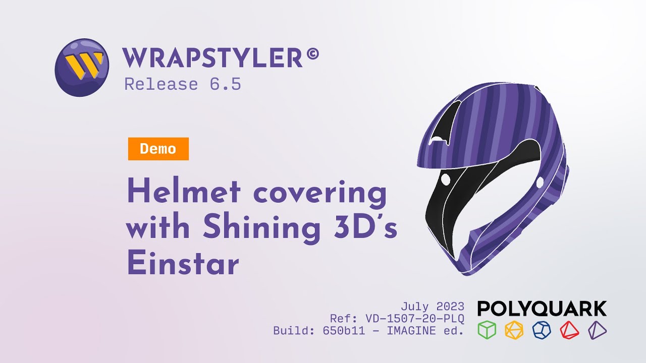🔎 Demo - Bike helmet covering with Shining 3D's Einstar