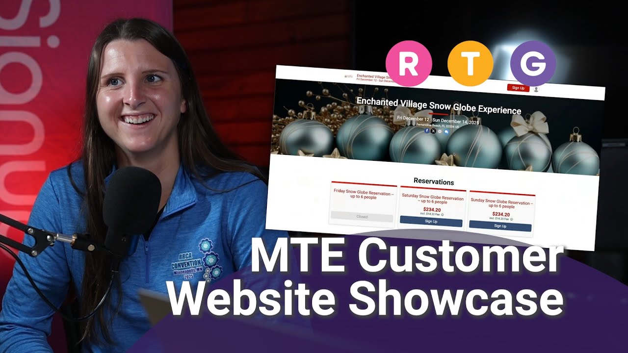 MTE Customer Website Showcase
