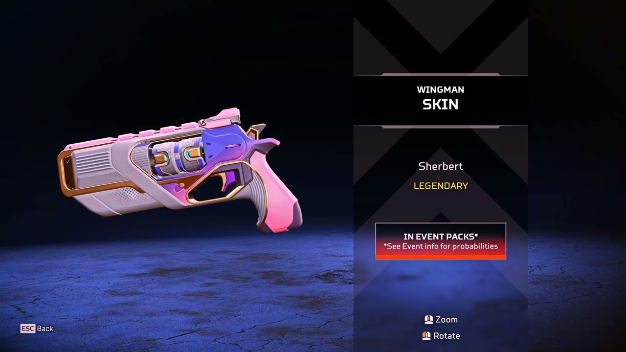 APEX LEGENDS | Wingman | Legendary Skin | Sherbert