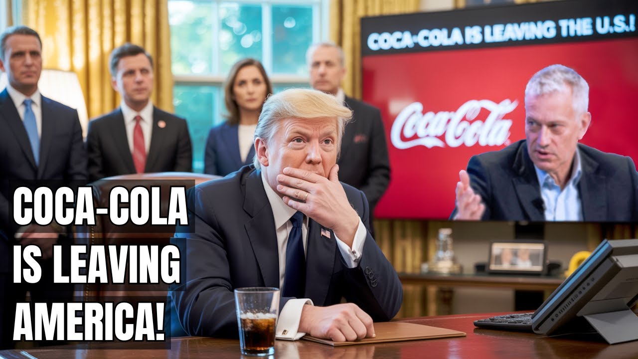Coca-Cola ABANDONS U.S. Market — Trump’s Tariffs Trigger Stunning Exit! Trade War, Steel, Aluminum