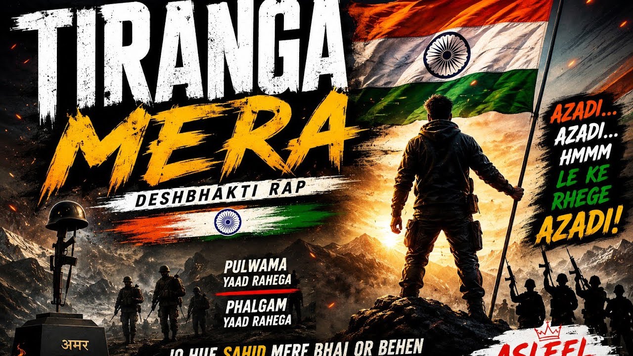 🇮🇳TIRANGA MERA | Deshbhakti Rap | ASLEEL SINGER | Indian Patriotic Rap 2026 