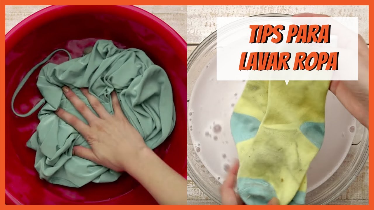 Tips para lavar ropa | Trucos con ropa