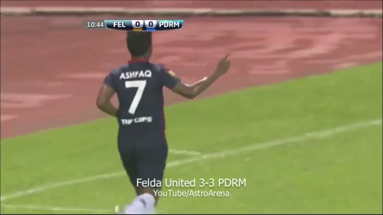 Ali Ashfaq playing in Malaysian premier league PDRM 2014