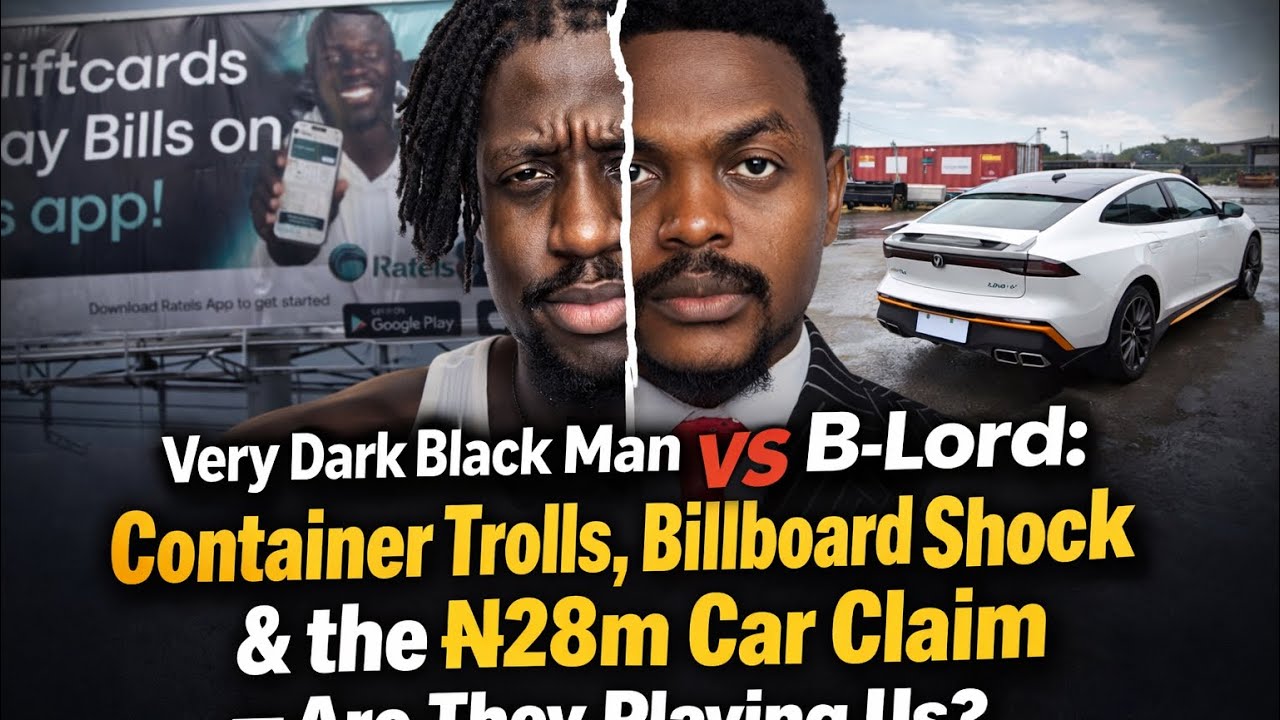 VeryDarkBlackMan против BLord: Контейнерные тролли, шок от рекламных щитов и не играют ли они с н...
