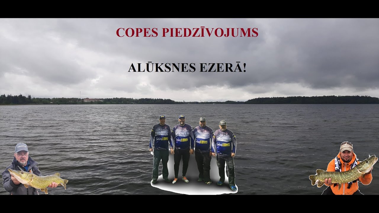 Copes piedzīvojums Alūksnes ezerā!