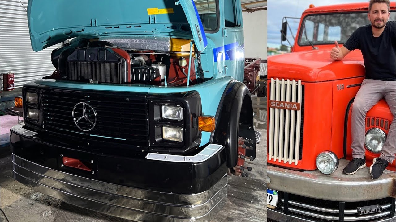Obra de arte da família Ferigolo 1518 e o maior vem Aii projeto  scania 111 1976 #ferigolocaminhoes