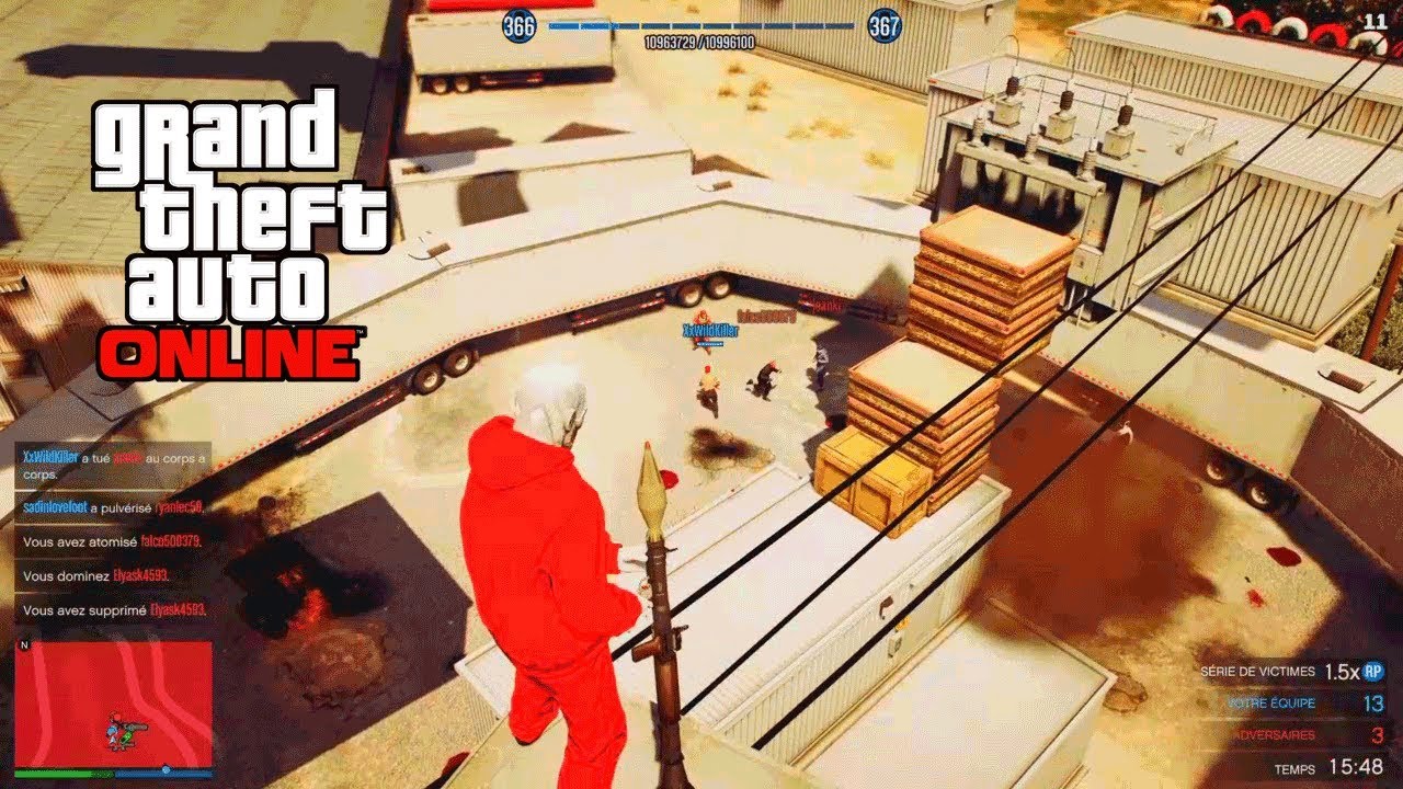 AFFRONTEMENT PARKOUR ULTRA RAPIDE - GTA 5 ONLINE