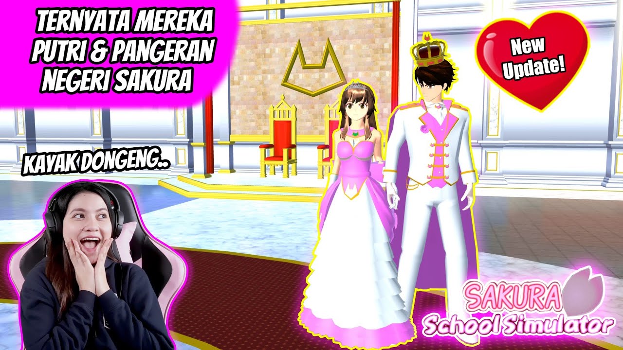 TERNYATA SAKURANI ADALAH PUTRI NEGERI SAKURA YG TELAH LAMA HILANG!! SAKURA SCHOOL SIMULATOR -Part 34