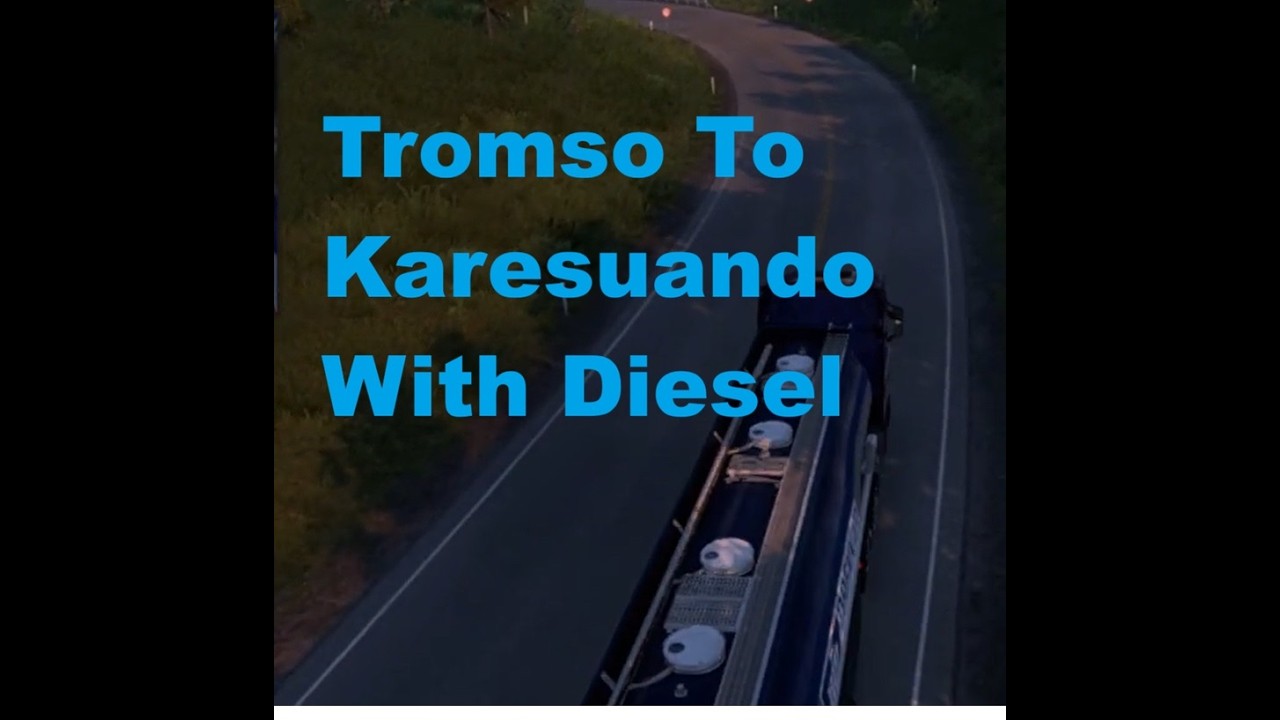 Euro Truck Simulator 2 - Tromso To Karesuando With Diesel