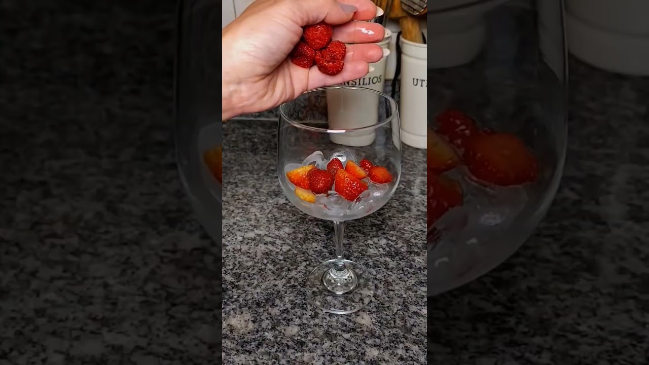 Cóctel de frutos rojos, sin alcohol🍓 
