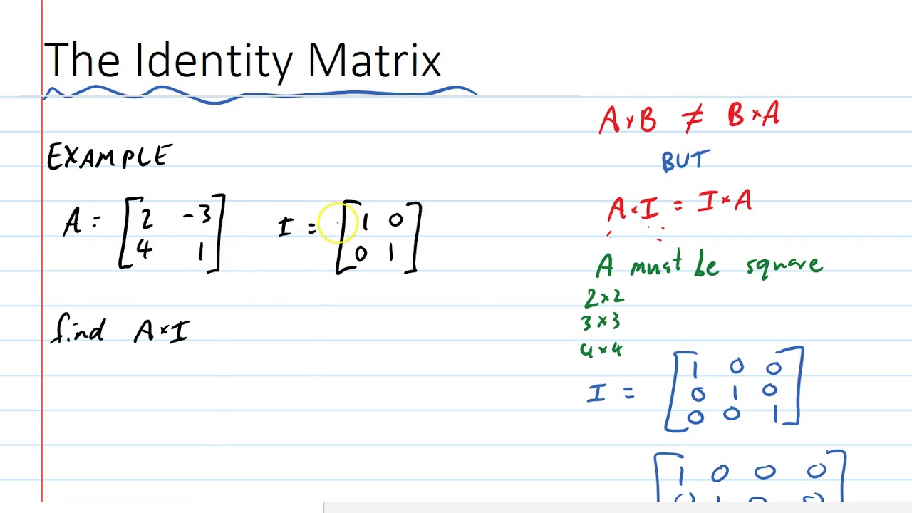 The Identity Matrix