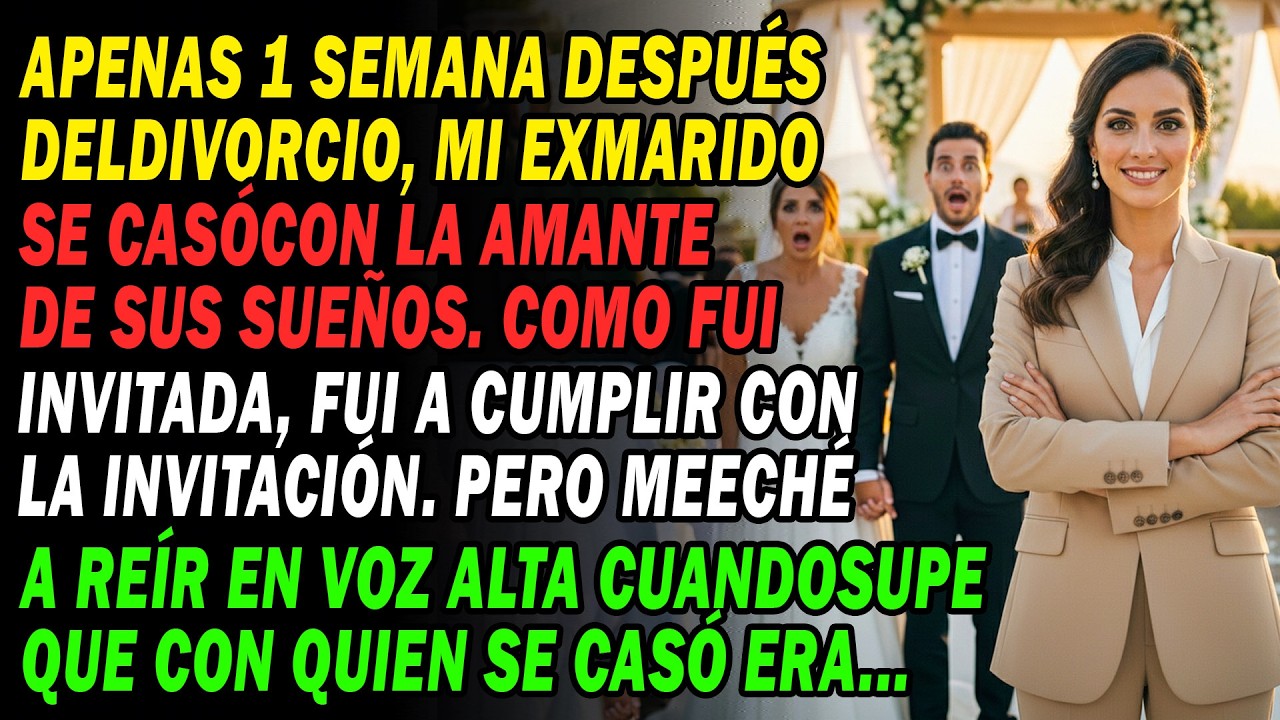 🤫Mi Ex Me Invitó A Su Boda Solo Para Burlarse💍Fui Y Me Reí Al Saber Que La Novia Era En Realidad...😏
