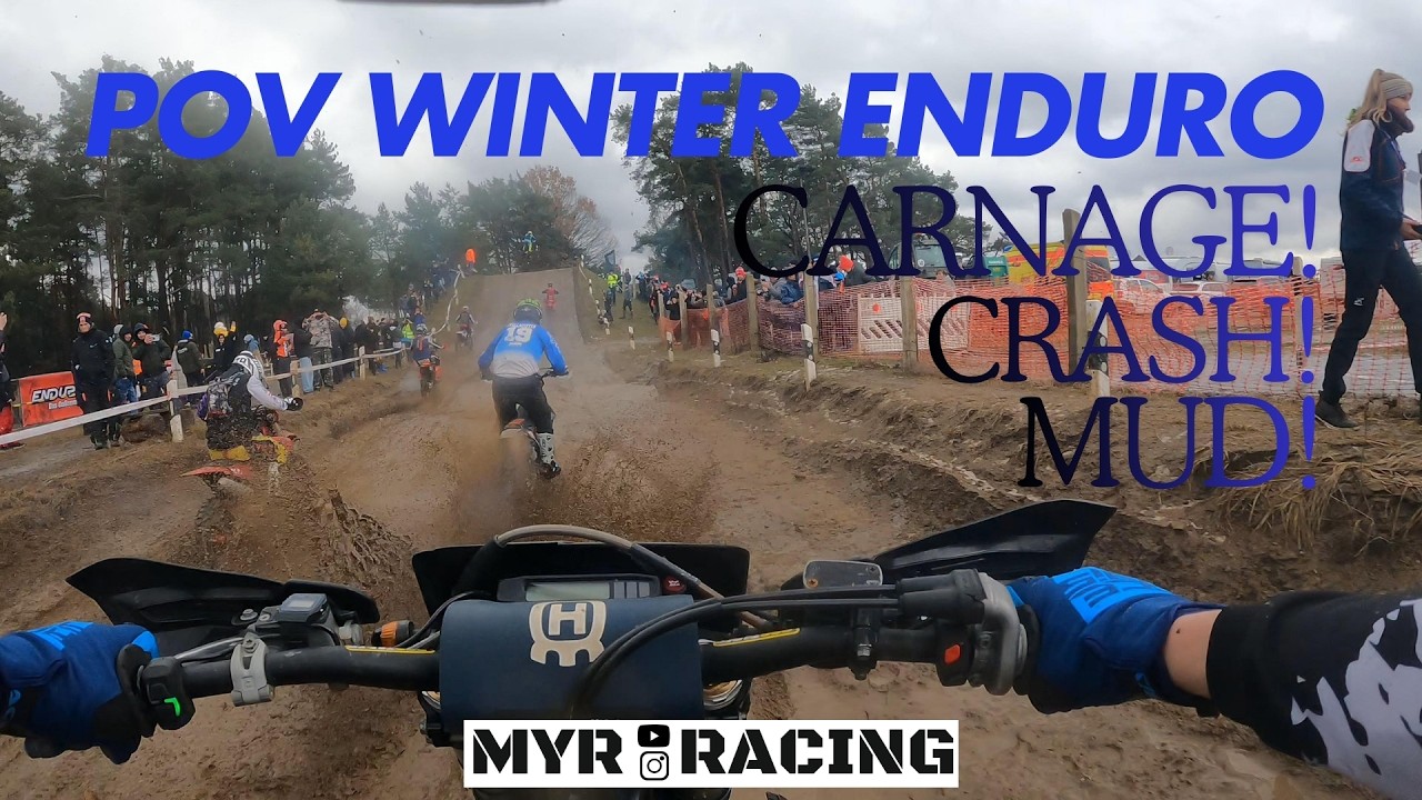 1 Runde in... |Enduro Wintercup Reetz 2026 POV | MYR-Racing