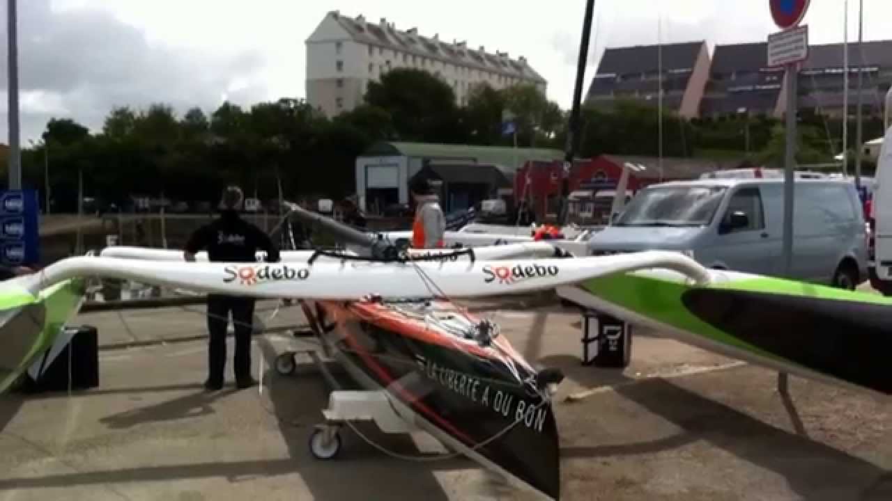 Grand prix Guyader 2015 6 mai : préparation Diam24