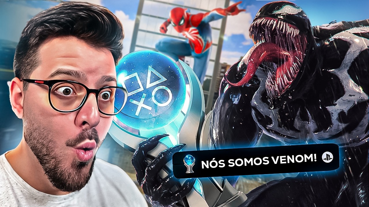 PLATINEI HOMEM-ARANHA 2 E O VENOM ROUBOU A CENA 🕷️