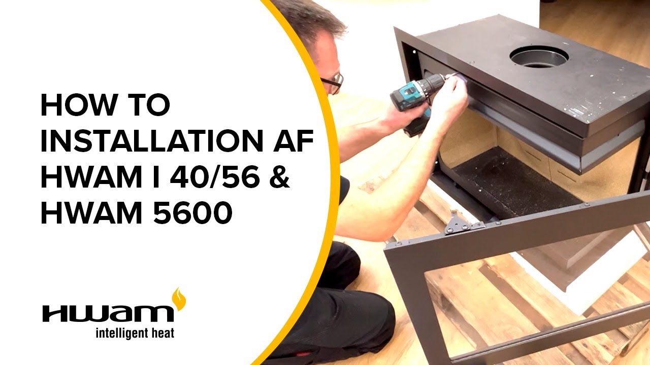Installation af HWAM I 40/56 & HWAM 5600