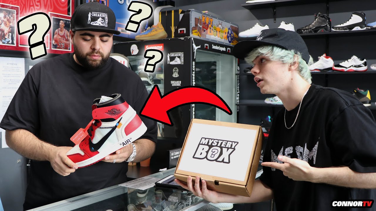 Mystery Box OR $6000 Air Jordan 1 Off White (Funny Prank!)