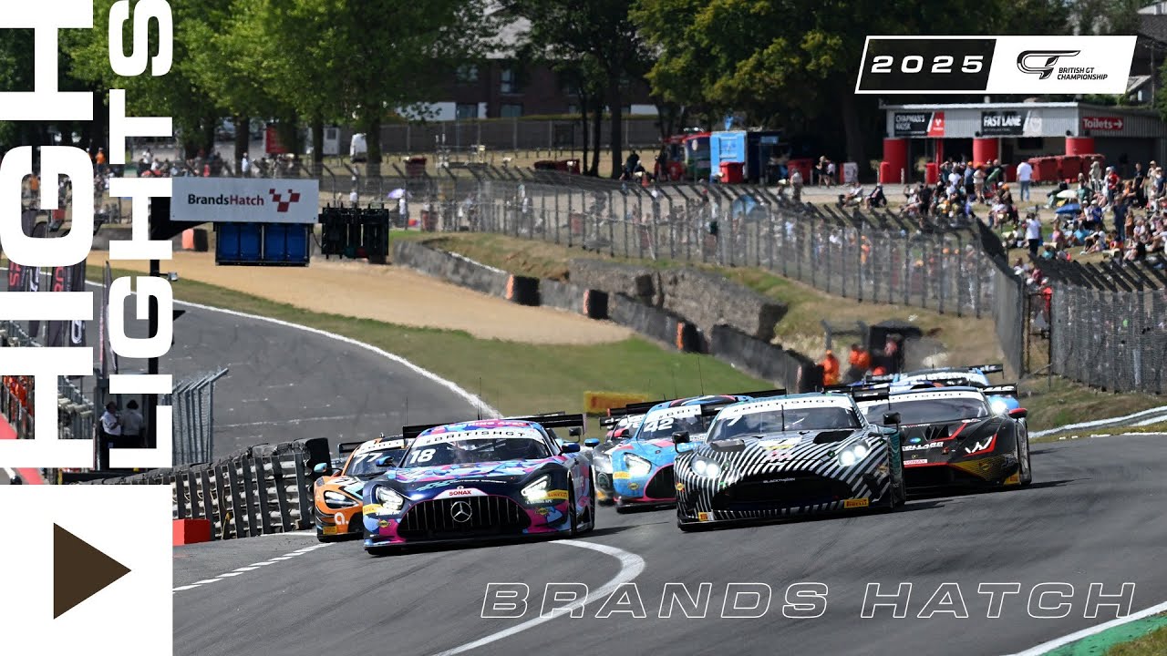 HIGHLIGHTS | Brands Hatch | British GT 2025