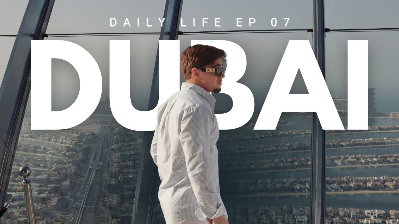 DUBAI VISTA DE CIMA 🌆 | A PALMEIRA ARTIFICIAL MAIS FAMOSA