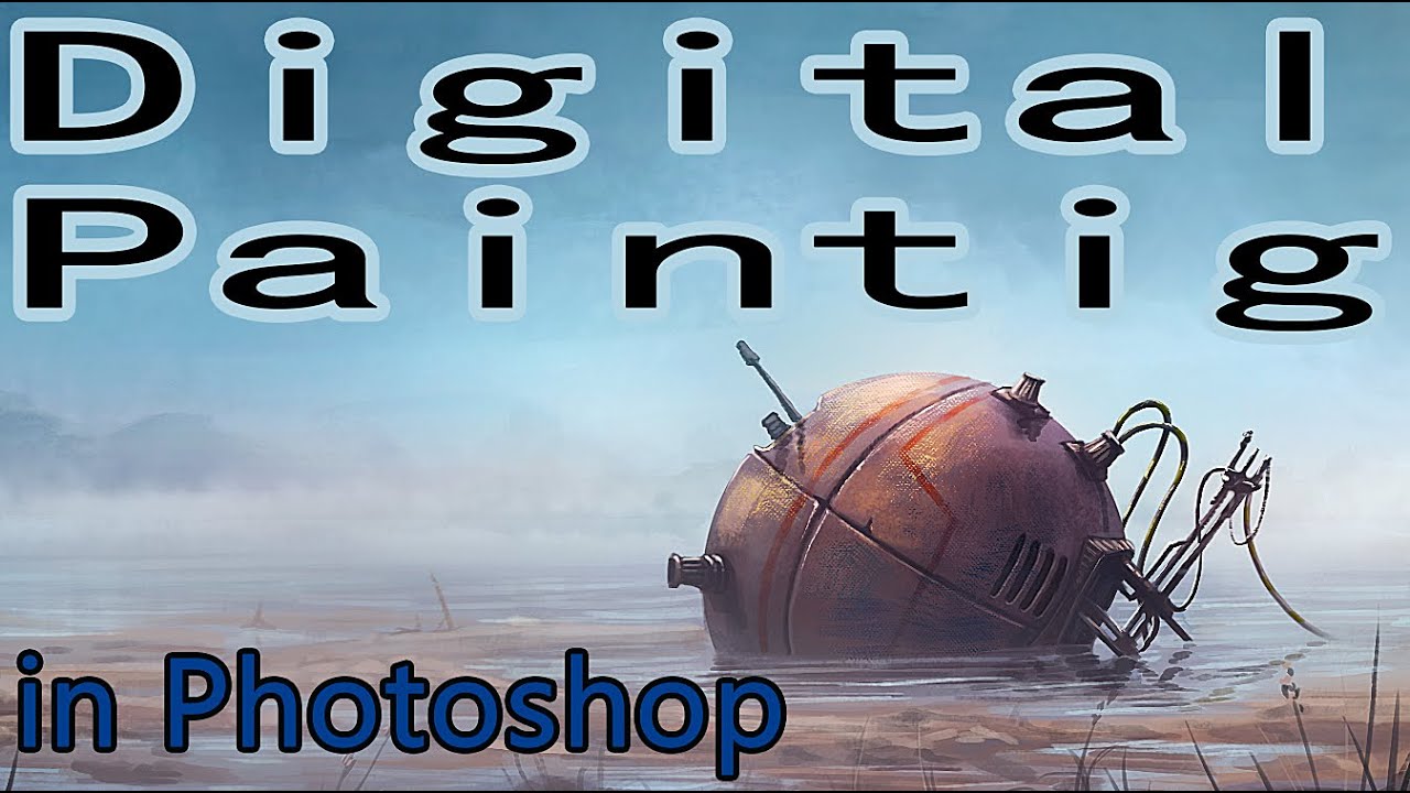 Digital Painting Process in PhotoShop by Derden