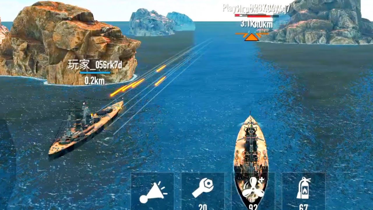 {BATTLE OF WARSHIP}🏴‍☠️ | Two Rodney's Dominating 🥵 | Online Warship |