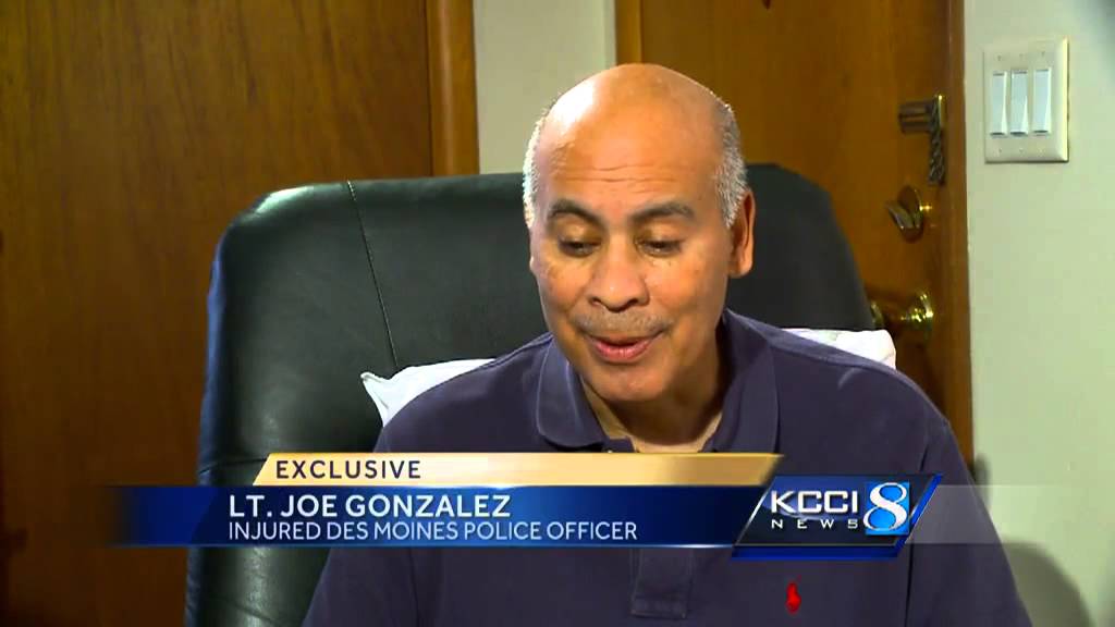 Injured Officer Joe Gonzalez talks about accident