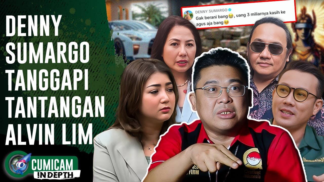Ditantang Alvin Lim Untuk Rasakan Derita Agus, Ini Jawaban Santuy Denny Sumargo | INDEPTH