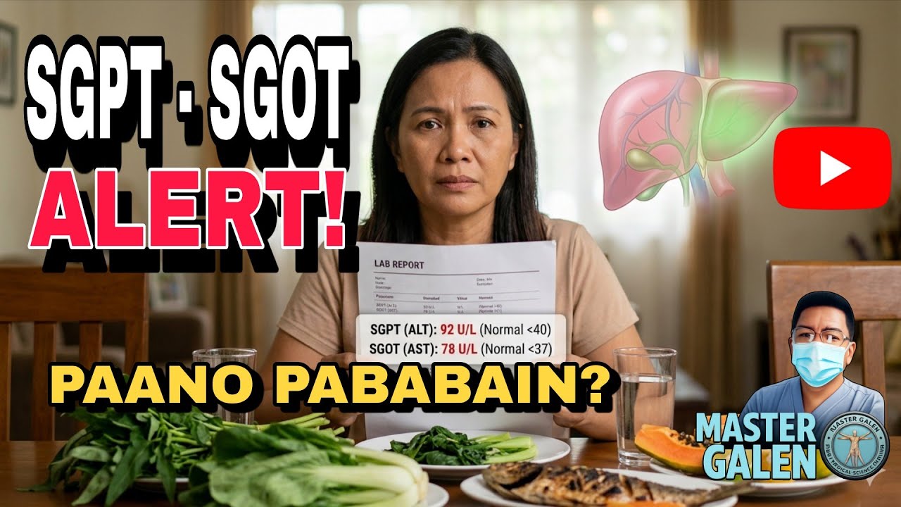MABILISANG PARAAN PARA MAPABABA ANG SGPT AT SGOT
