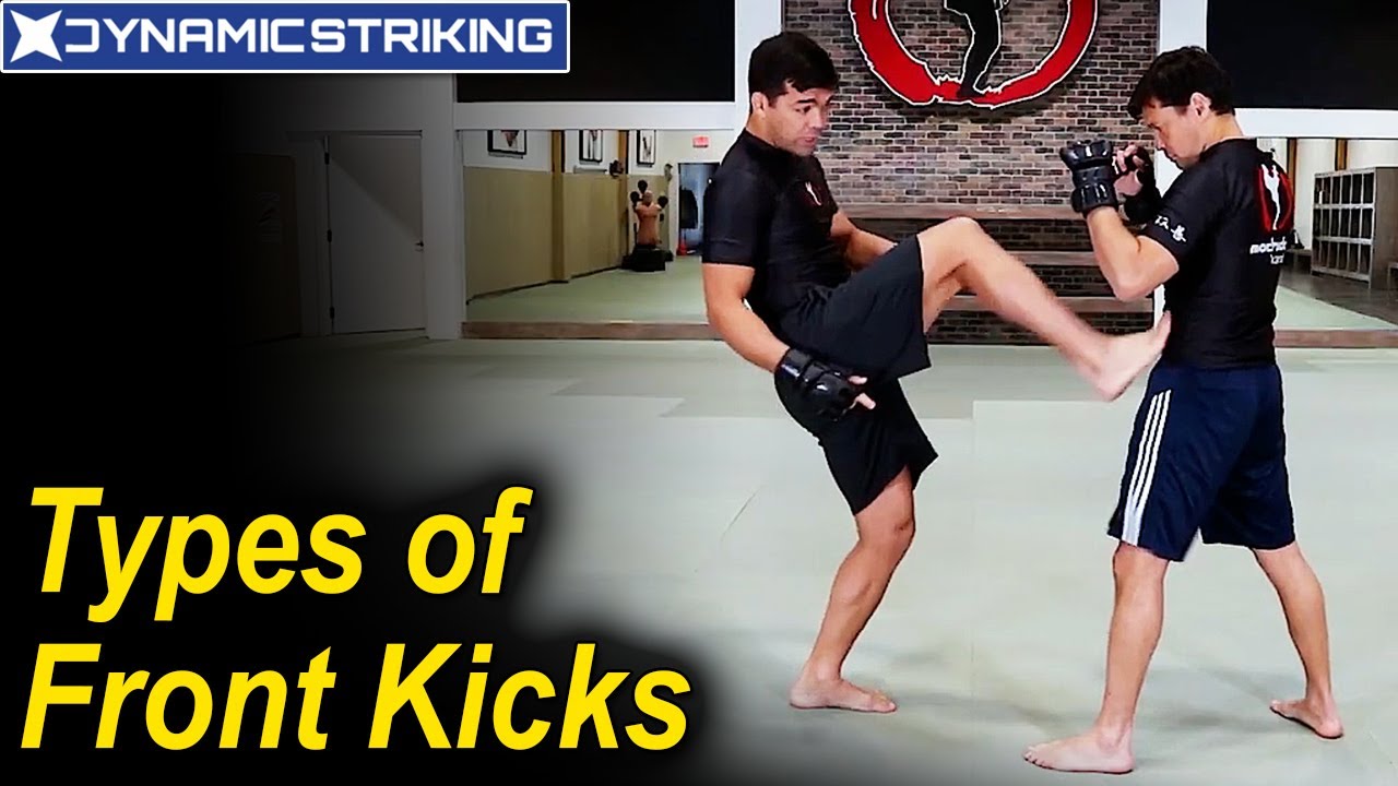 Виды фронтальных ударов ногами — «Snap Kick» и «Push Kick» от братьев Мачида
