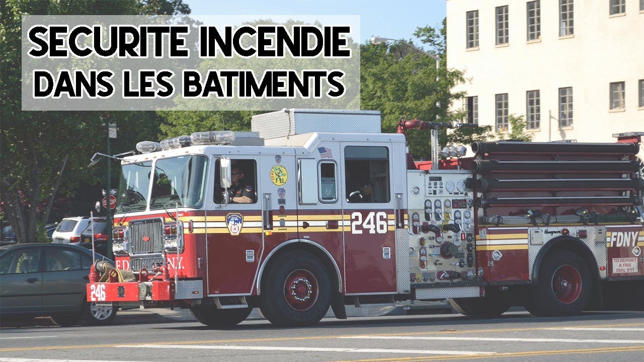 Sécurité incendie en architecture : principes de base et textes de lois