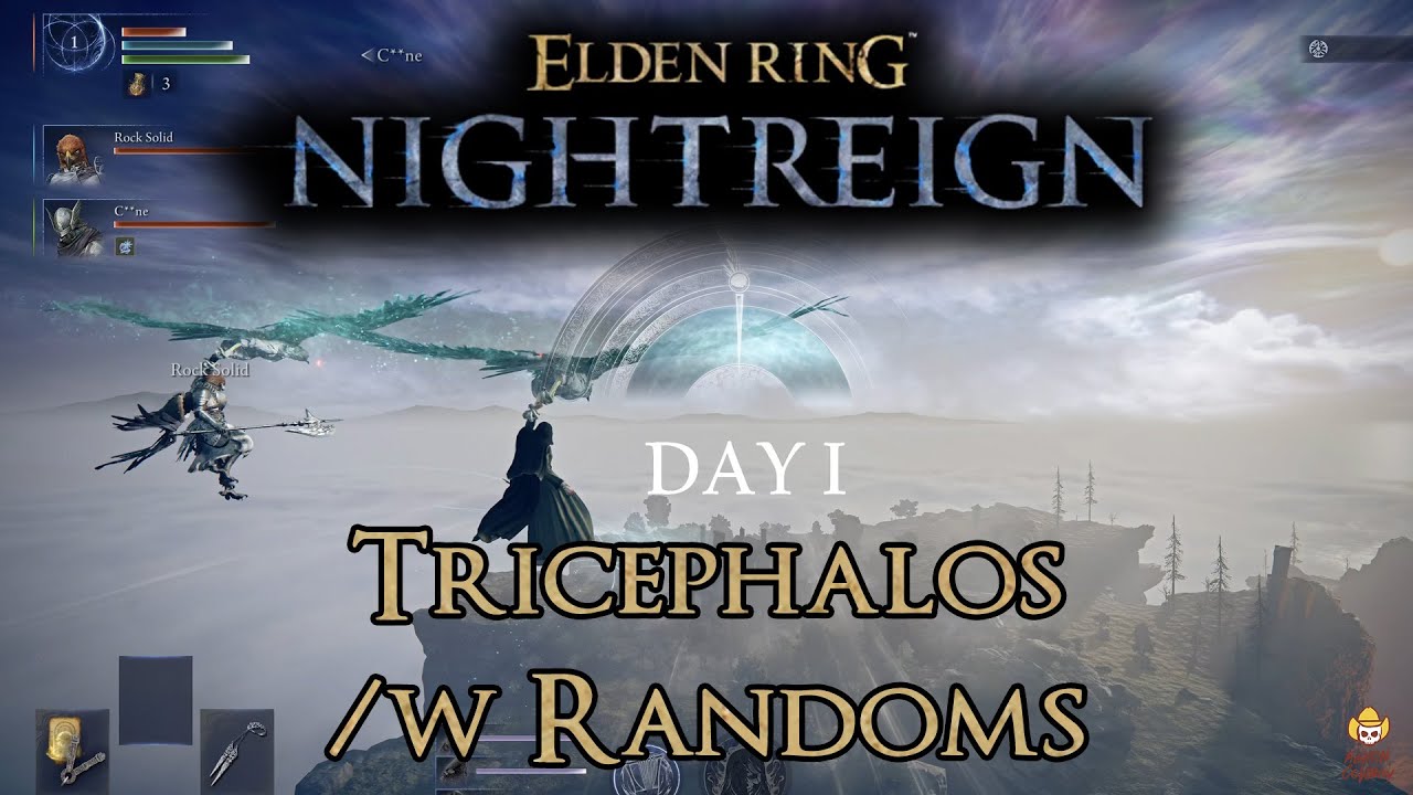 Elden Ring Nightreign - Tricephalos /w Randoms