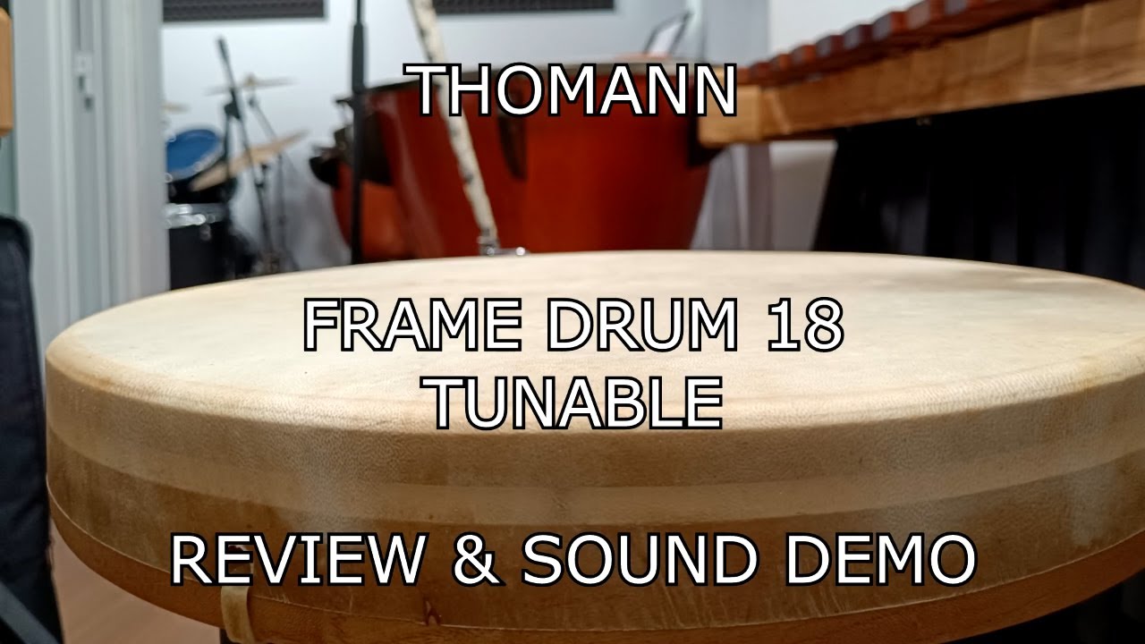 Thomann Frame Drum Tuneable Review - Sound Demo
