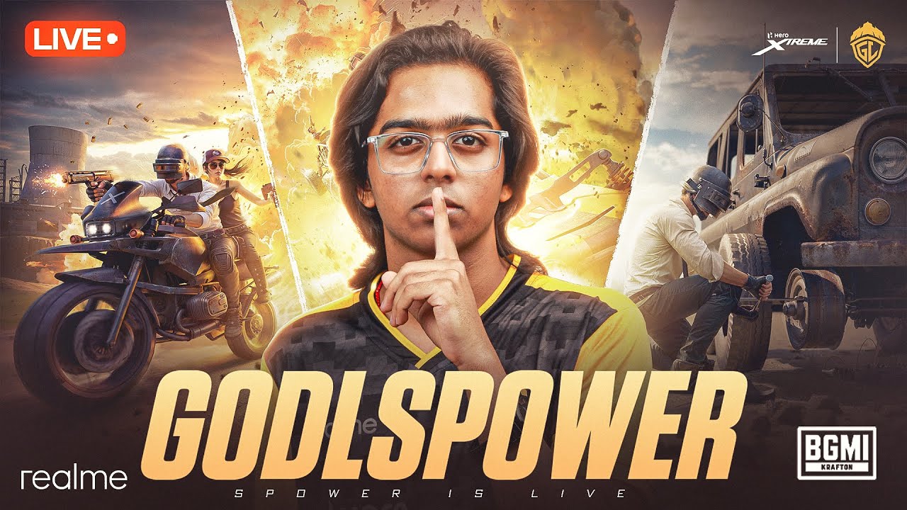 OFFICIALLY JOINED HERO XTREME GODLIKE | LIVE FROM GODLIKE BOOTCAMP | SPOWER | BGMI | SPOWER GAMING