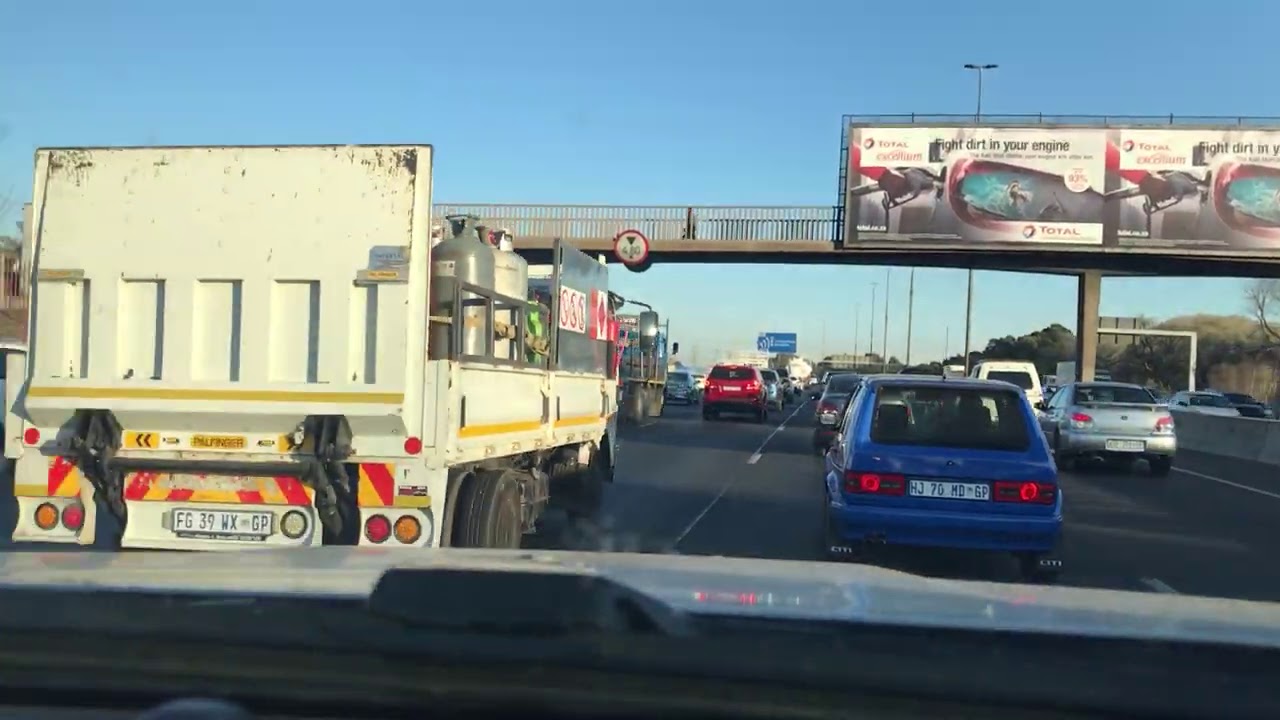 Driving South Africa - Bedfordview to Randvaal