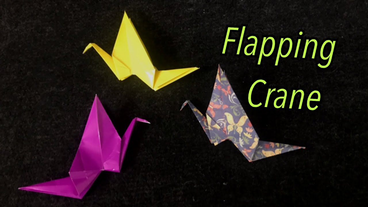 Flapping Crane
