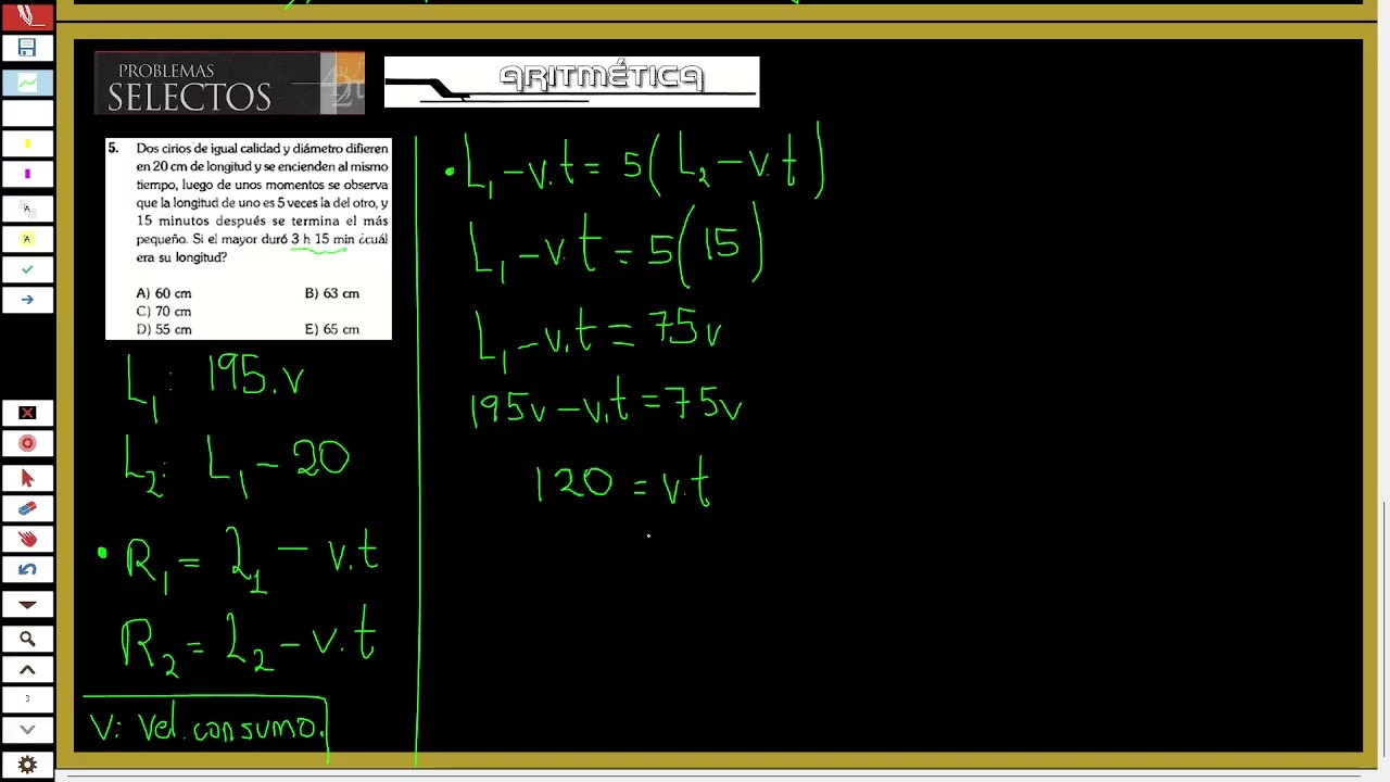 Problemas Selectos Lumbreras | Matemática | Aritmética | Ejercicio 5