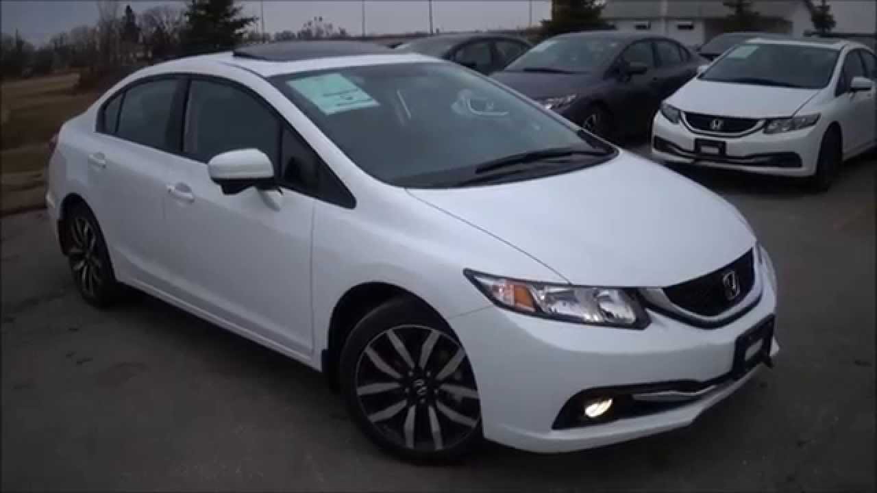 2015 Honda Civic Touring Review, Start up and Walkaround
