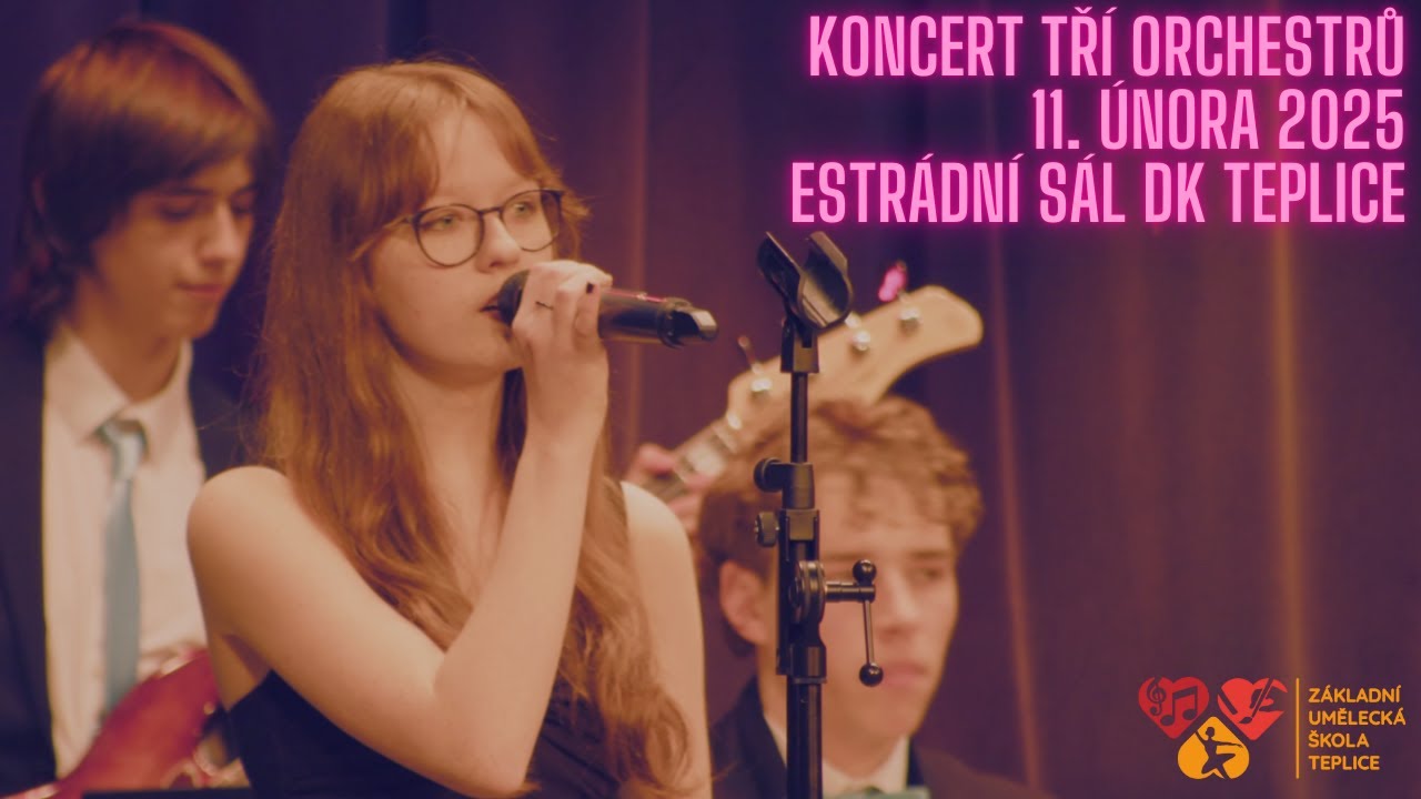 Koncert tří orchestrů, 11. února 2025, All Band, Red Dwarf Band, Big band ZUŠ Teplice