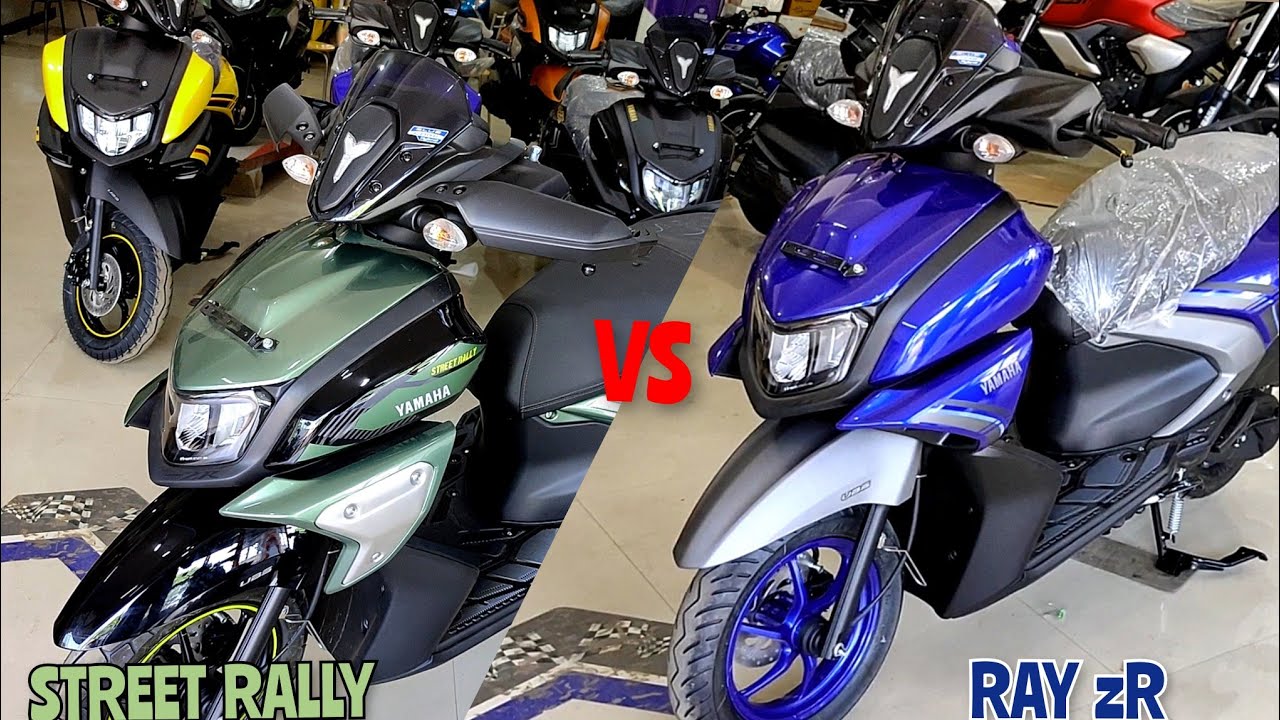 YAMAHA HYBRID RAY zR VS RALLY STREET RAY zR HYBRID || New YAMAHA bike | Harsh