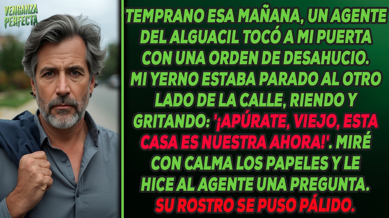 El ayudante del sheriff tocó a la puerta al amanecer con los papeles de desalojo — Mi cuñada se ...