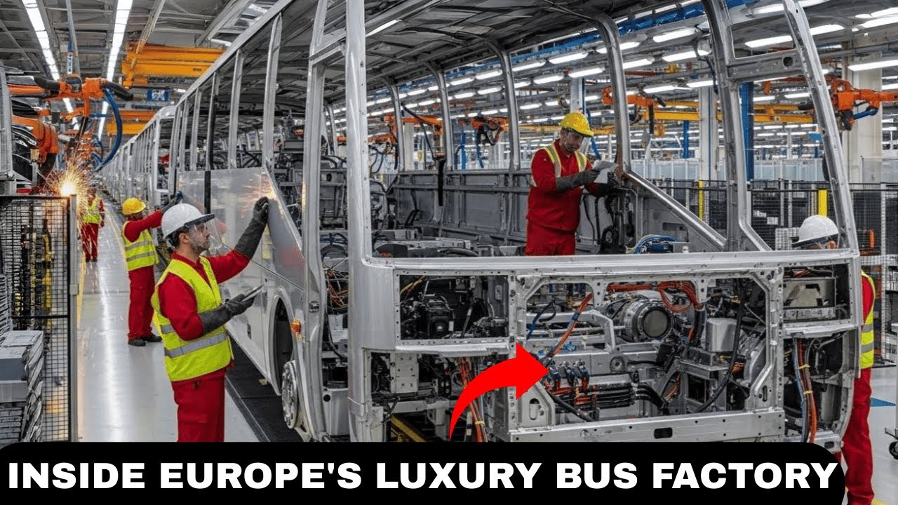 Inside the Setra Luxury Coach Factory &mdash; Europe&rsquo;s Premium Bus Manufacturing Process