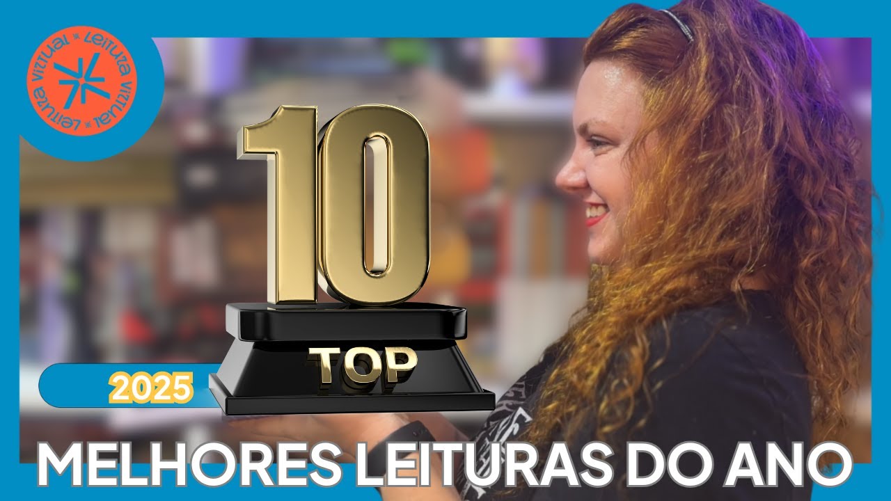 [TOP 10] - Minhas MELHORES leituras em 2025 - você não vai acreditar qual foi a melhor!!!
