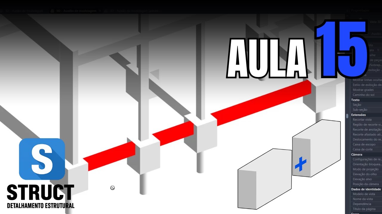 Plugin Struct A15 - Ferramenta para unir vigas e pilares