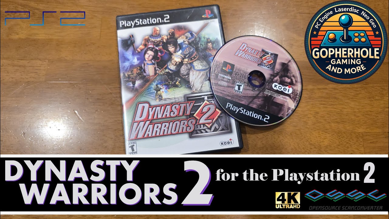 Dynasty Warriors 2 for the Playstation 2 Upscaled to 1440p