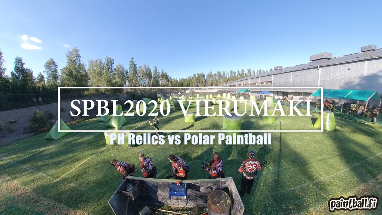PH Relics vs Polar Paintball - SPBL2020 Vierum&auml;ki
